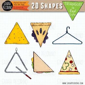 triangular clipart real life