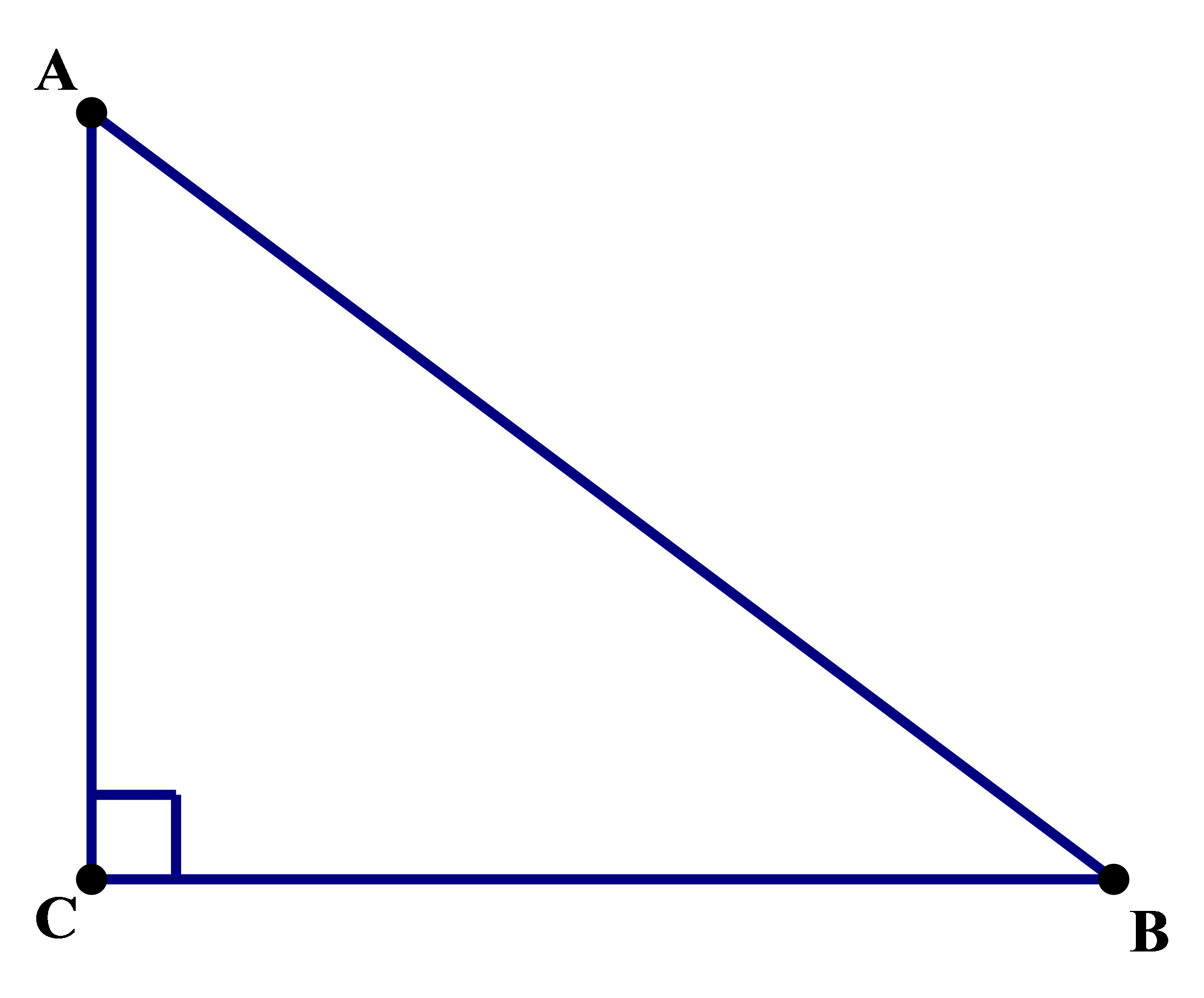 Triangular right triangle