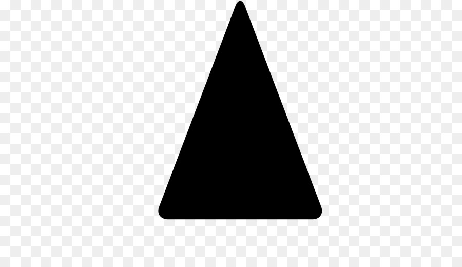 triangular clipart rounded triangle