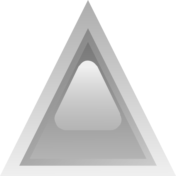 triangular clipart rounded triangle
