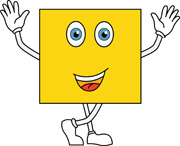triangular clipart shape person