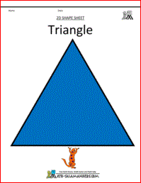 triangular clipart teaching