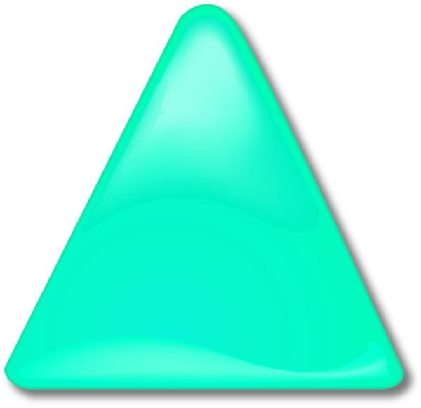 triangular clipart teal