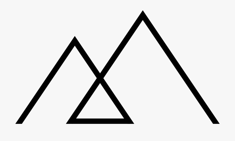 triangular clipart triangle outline