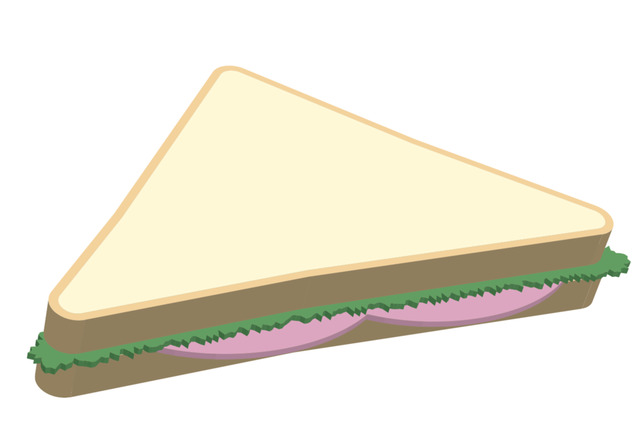 Triangular clipart triangle sandwich, Triangular triangle sandwich