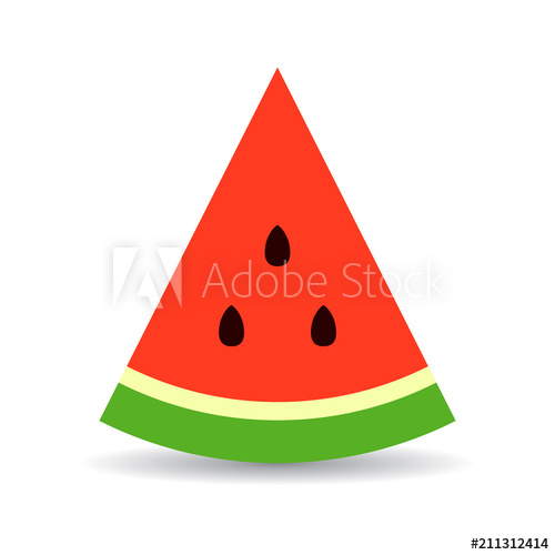 triangular clipart triangle watermelon