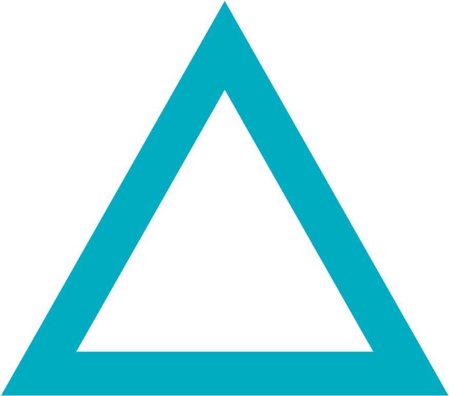 triangular clipart turquoise