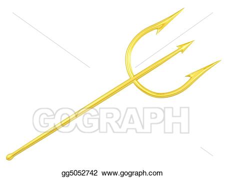 trident clipart arrow