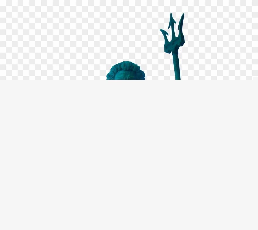 Trident clipart triton. Statue art sculpture poseidon