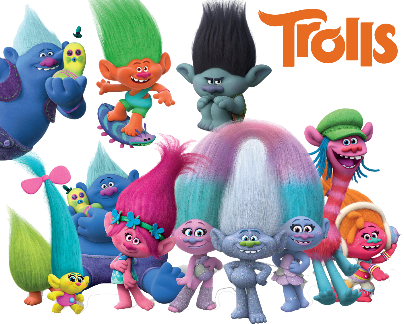 Trolls png images. Best collection 
