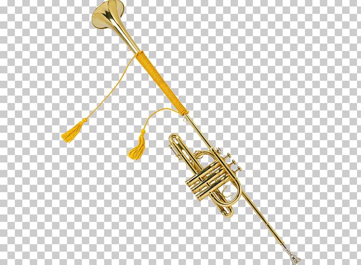 trombone clipart golden