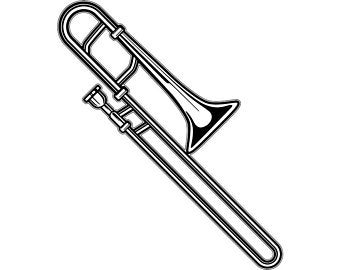 trombone clipart instrument