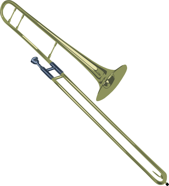 trombone clipart svg