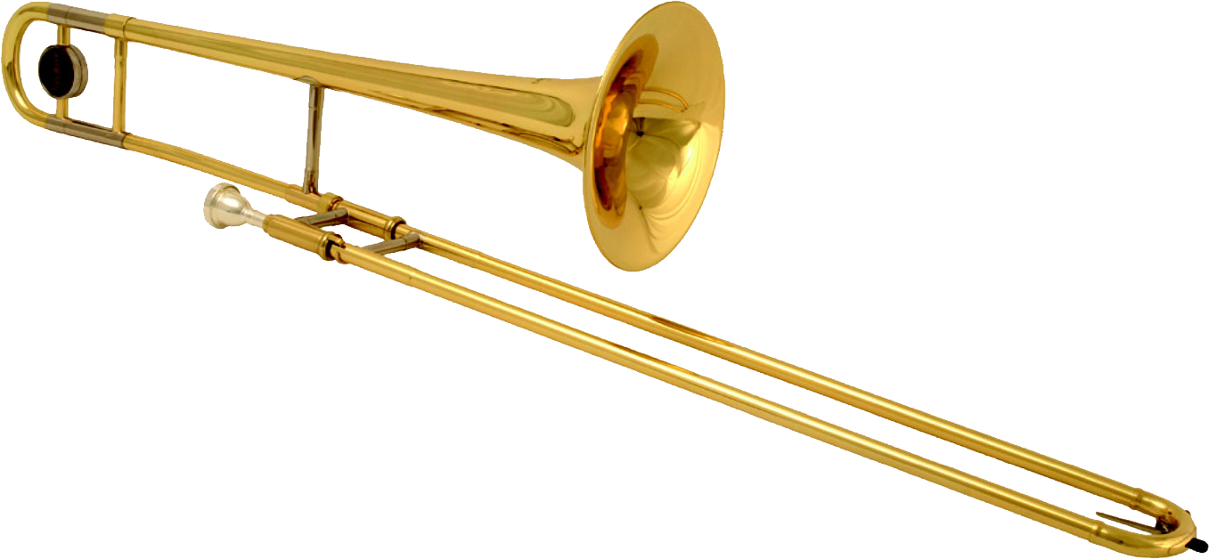 trombone clipart transparent background