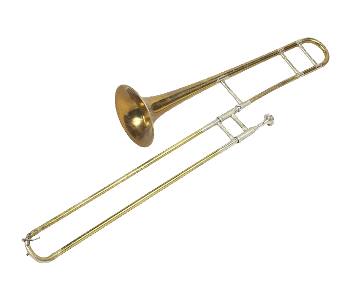 trombone clipart transparent background
