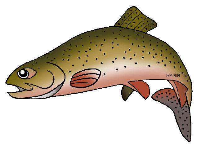 fishing clipart trout fishing