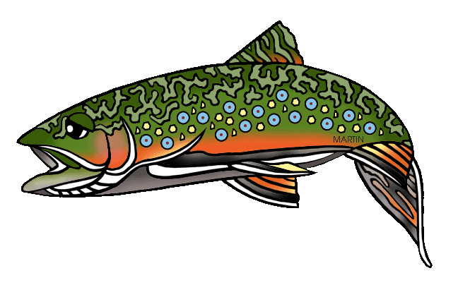 Trout clipart fresh water fish, Trout fresh water fish Transparent FREE ...