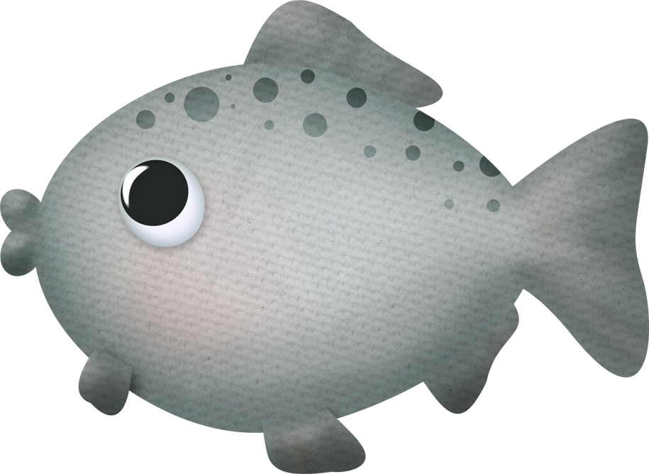 trout clipart gray fish