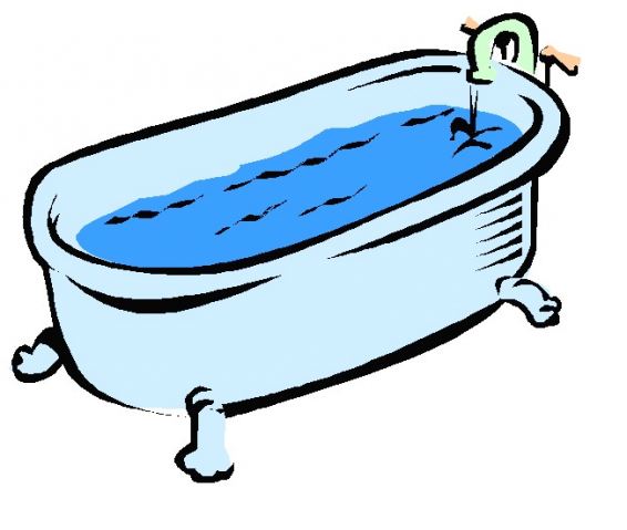 bathtub clipart bathroom