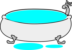tub clipart water tub