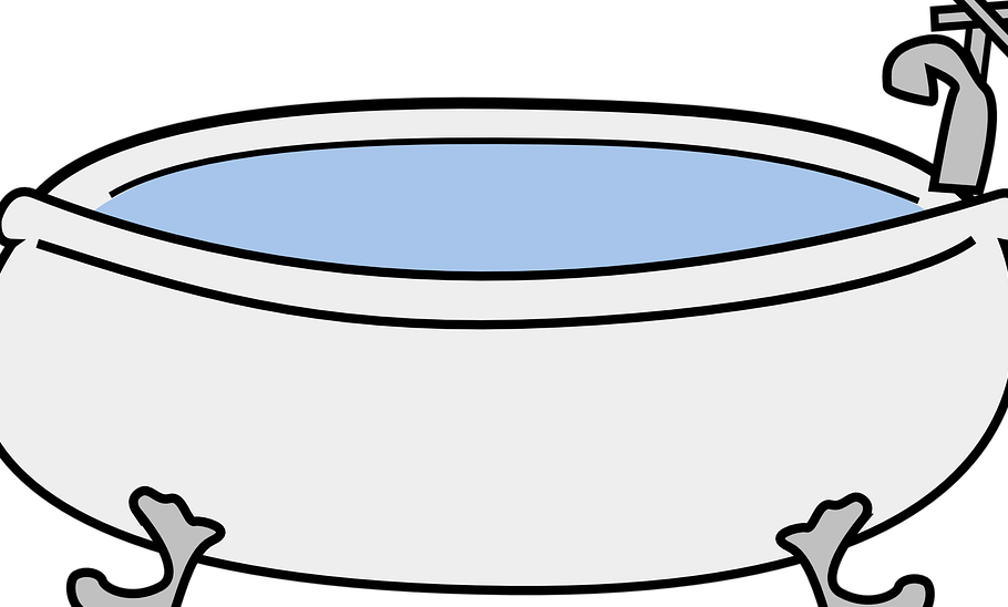 tub clipart water use