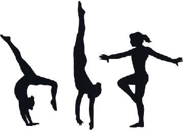Clip art dance and. Tumbling clipart
