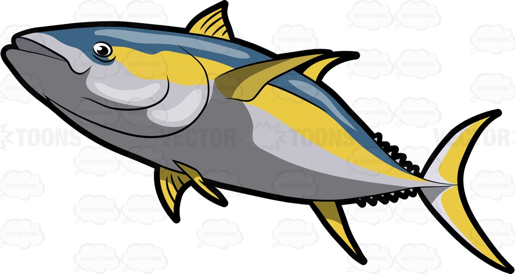 tuna clipart large fish