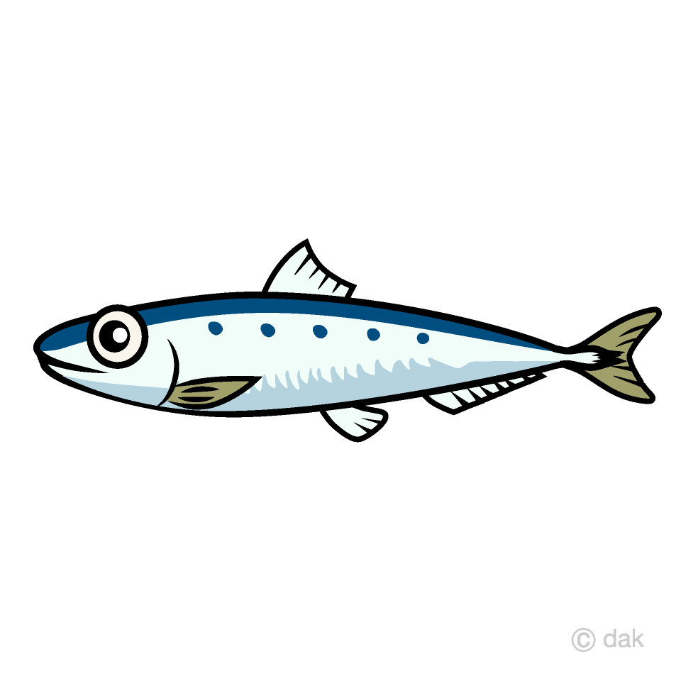 Free picture illustoon . Tuna clipart sardine fish