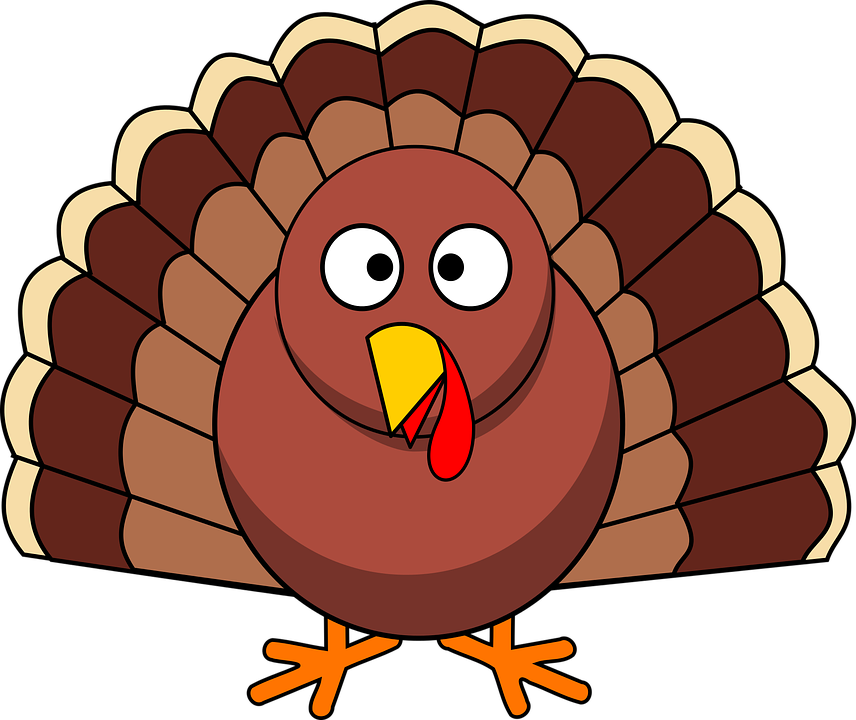 Carving a turkey with. Turkeys clipart knife