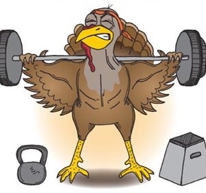 turkeys clipart muscular