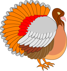 turkeys clipart vector