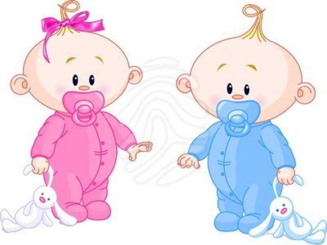 twins clipart baby news