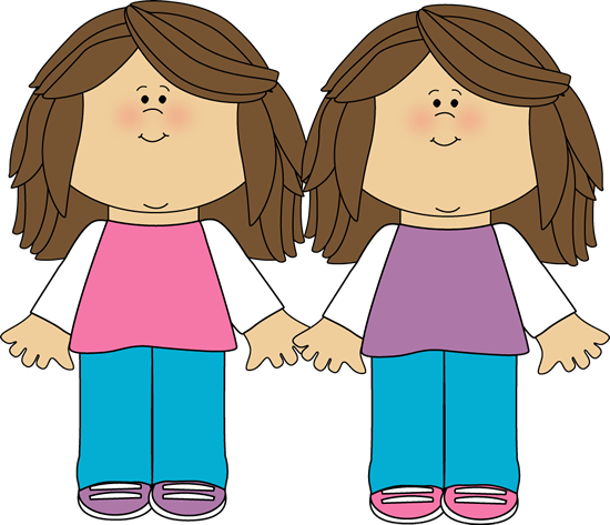 twins clipart identical