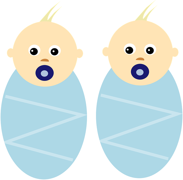 twins clipart little brothers