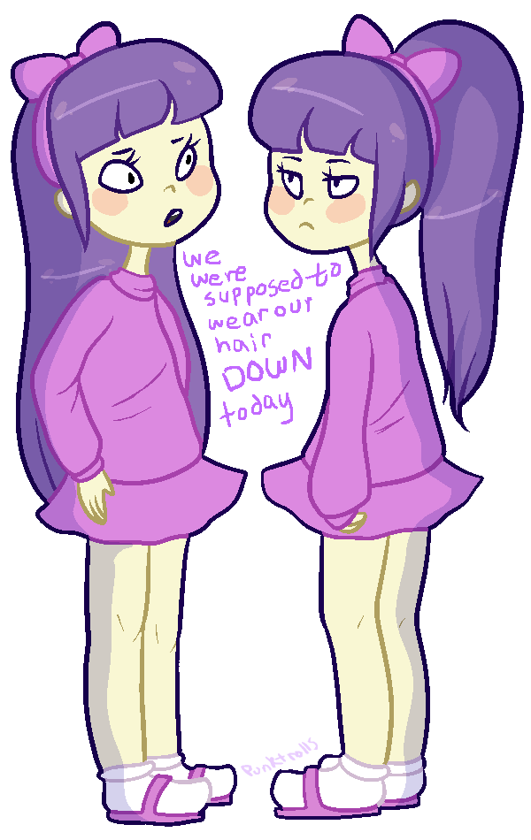 Twins clipart many girl. By lullabyprince on deviantart