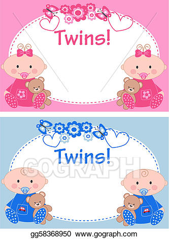 twins clipart newborn twin