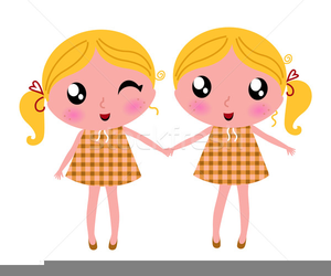 twins clipart one