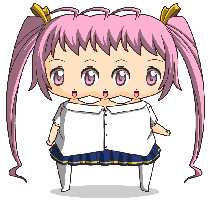 twins clipart triplet girl