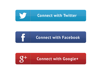 Social connect shot by. Twitter buttons png