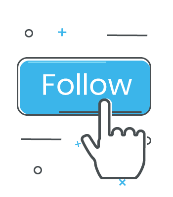 Vitorials how to display. Twitter follow button png