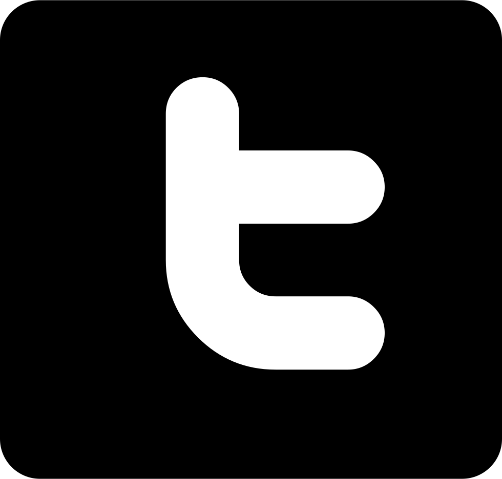 Twitter logo white png. Svg icon free download