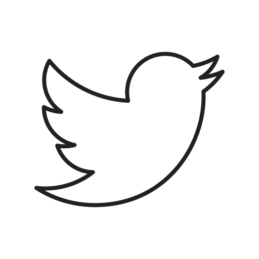 Twitter white png. Social media logos i