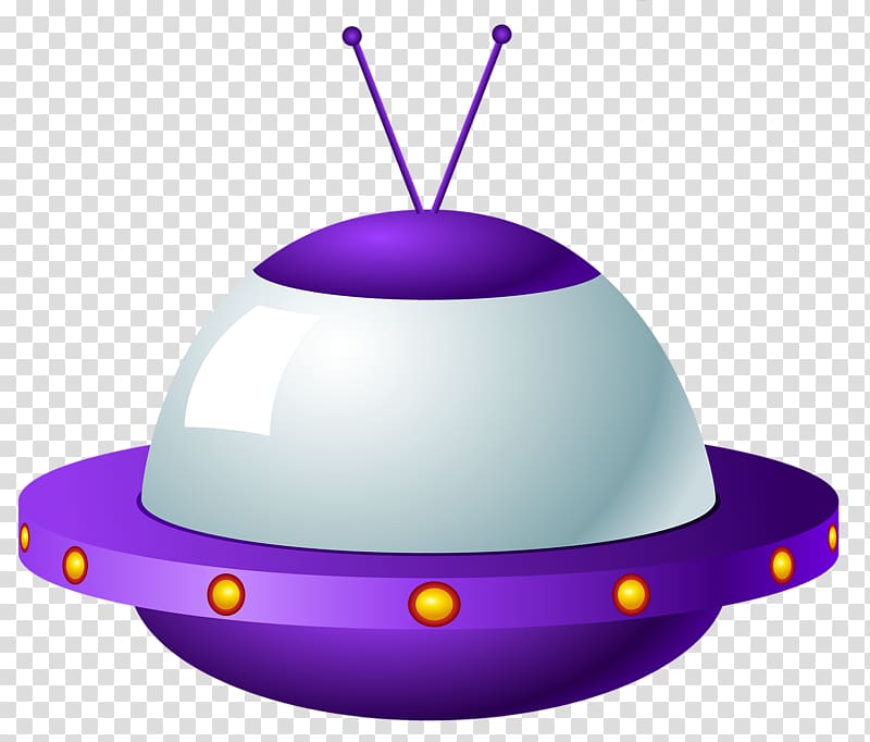 ufo clipart purple