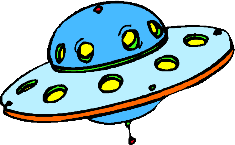 Ufo clipart simple cartoon. Kidnapped by a past