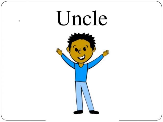 uncle clipart different family