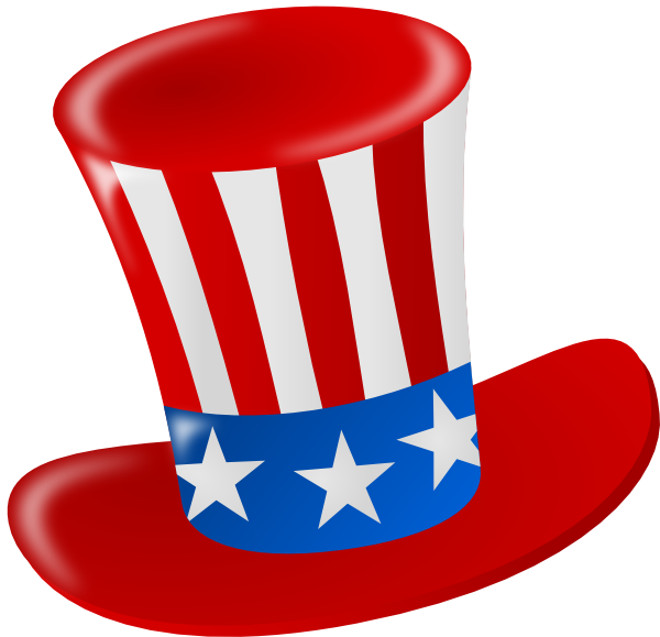 Uncle clipart drawing. Sam american hat clip
