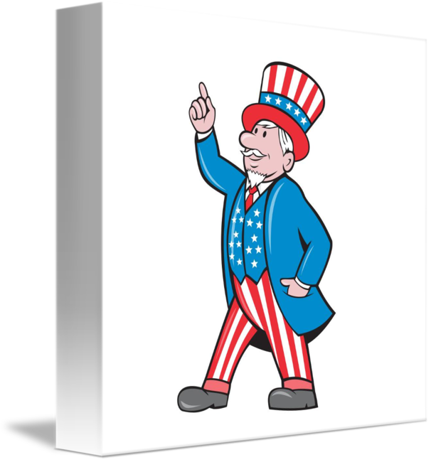 Uncle clipart kind family. Sam american pointing up