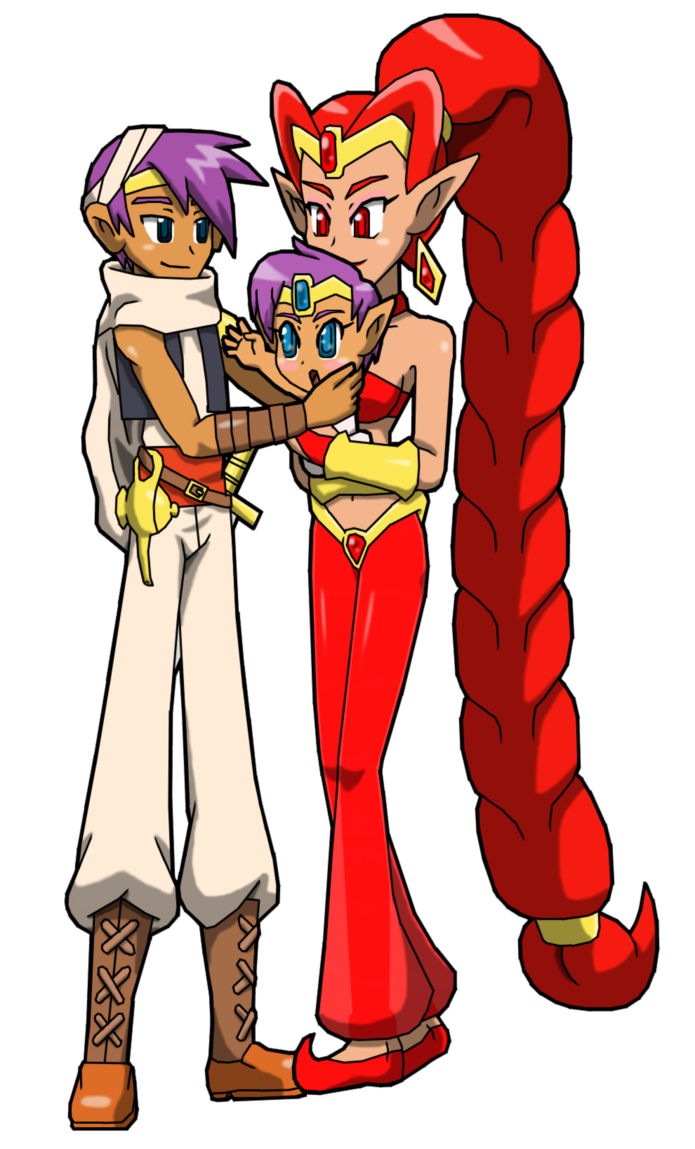 Shantae s parents by. Uncle clipart mother father