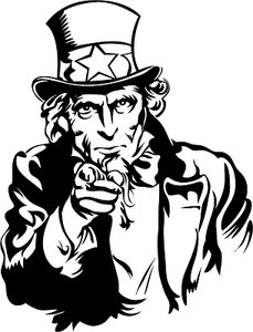 Free pointing images at. Uncle clipart uncle sam