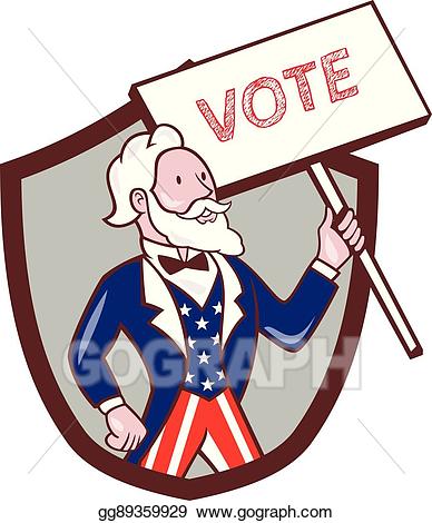 uncle clipart vote